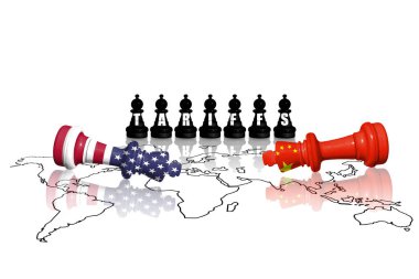 ABD ve Çin ticaret savaşı. Çin ve Amerika Birleşik Devletleri ticaret, görev, gümrük rekabeti