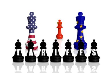 ABD, Çin ve AB ticaret savaşı. Avrupa Birliği, Çin ve Amerika Birleşik Devletleri ticaret, görev, gümrük rekabeti