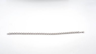 İncili gümüş bilezik