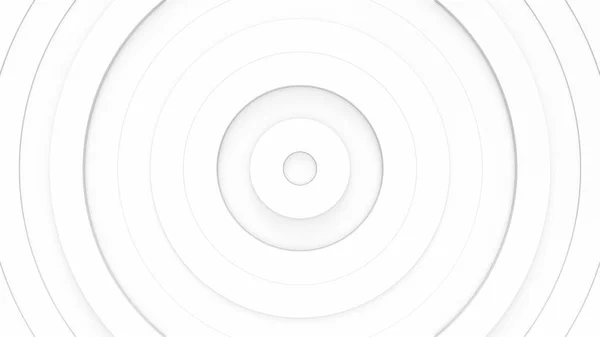 Тривимірне Рендерингове Коло Хвиль Чиста Проста Ілюстрація Рендеринга Абстрактні Кільця — стокове фото