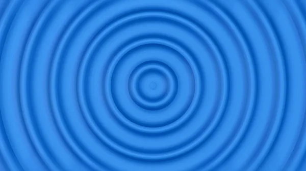 Тривимірне Рендерингове Коло Хвиль Чиста Проста Ілюстрація Рендеринга Абстрактні Кільця Стокове Зображення
