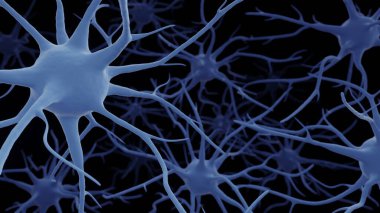 Concept realistic molecules or neuron background. Science illustration of a cream molecule. Hyaluronic acid skin solutions advertising, collagen serum drop with cosmetic advertising background. 3d rendering.