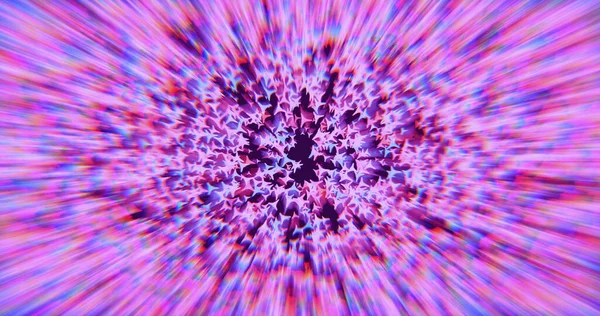 Soyut Radyal Çizgiler Geometrik Arkaplan Veri Akışı Tüneli Patlama Yıldızı — Stok fotoğraf
