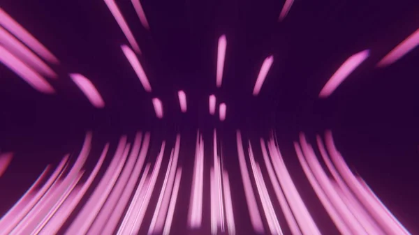 Konsep Teknologi Gelombang Abstrak Dari String Cahaya Mengalir Latar Belakang — Stok Foto