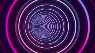 Büyük Veri Dijital İşletmeleri Hitech Soyut bir duvar kağıdı 4k animasyonu Büyük Veri iş dijital teknolojisi arkaplanı Bağlı hatlar ve sayılar matris biçiminde dept ile akan
