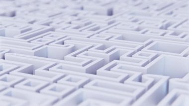 Soyut şekilli geometrik şekillerden yapılmış zemin. Sosyal medya reklamı için uygun. 3d hazırlayıcı