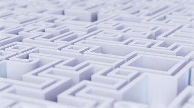 Soyut şekilli geometrik şekillerden yapılmış zemin. Sosyal medya reklamı için uygun. 3d hazırlayıcı