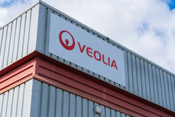 Telford, İngiltere - 8 Temmuz 2024: UK Atık Yönetim Şirketi, Veolia