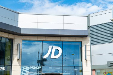 Erdington Birmingham, Birleşik Krallık 4 Temmuz 2025 Bir JD Spor Spor Zindeliği ve Spor Malzemeleri Dükkanı