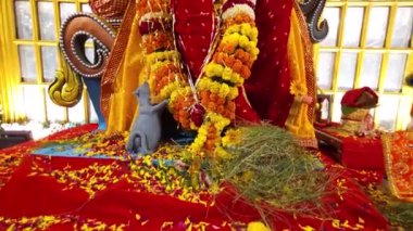 Hint Hindu tanrısı heykeli ve güzel Ganesha.