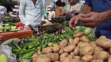 Hindistan 'da taze sebze