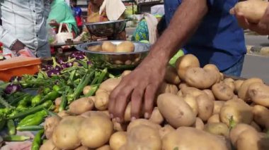 Hindistan 'ın pazarı.