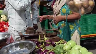 Hindistan 'daki Hint yemekleri.