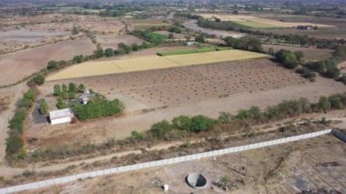 Hindistan 'ın kırsal kesiminin manzarası