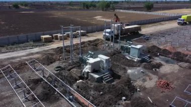 the process of the production of the gas pipeline.