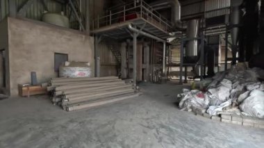 Aşınma evindeki yiyeceklerin hammaddesi. 