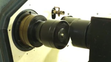 Filmli eski bir kamera.