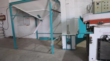 Üretim için eski fabrika.