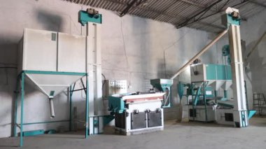 İşlem için un ve un üretimi