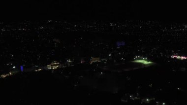 Şehrin havadan görünüşü