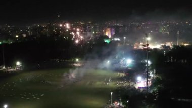 Tayland 'ın gece manzarası.