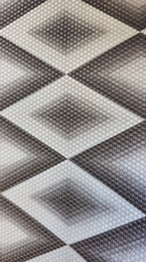 Soyut geometrik desen. 3 boyutlu resimleme