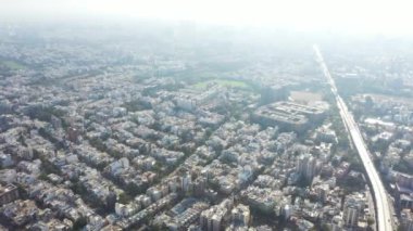 Tokyo şehrinin havadan görünüşü, Japonya