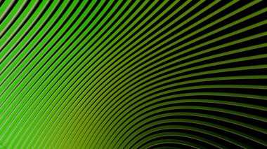Yan yana yeşil yuvarlak çizgili arkaplan çizimleri ve efektleri
