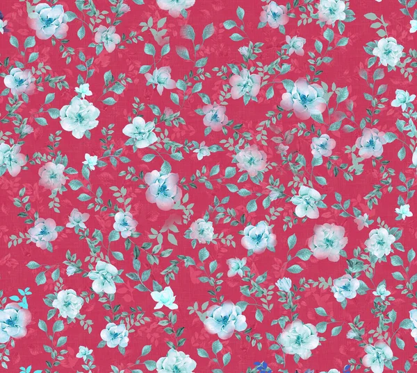 Seamless Pattern Flowers — Stock Photo, Image