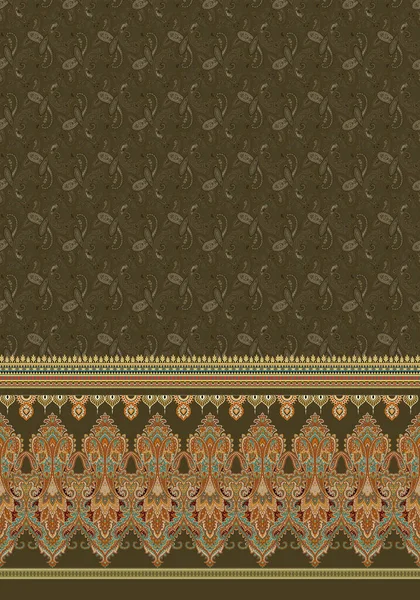 Abstraktní Textura Pozadí Geometrickém Ornamentálním Stylu Bezproblémový Design Vzor — Stock fotografie