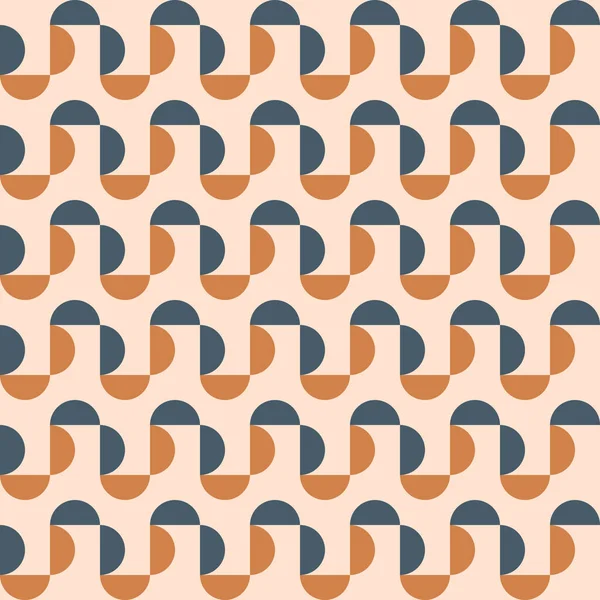 Abstract Geometric Seamless Pattern Generative Computational Art — Stock Photo, Image
