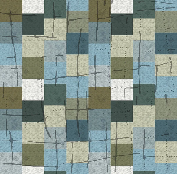Abstract Geometrische Patroon Digitaal Behang — Stockfoto