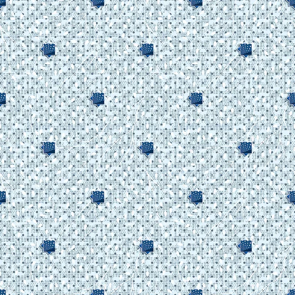 Μπλε Και Λευκό Ύφασμα Χωρίς Ραφή Μοτίβο Υφάσματος — Φωτογραφία Αρχείου