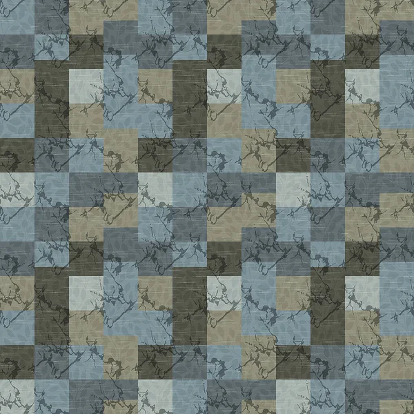 Naadloos Patroon Met Oude Grijze Grijze Vierkante Tegels Vierkante Tegels — Stockfoto
