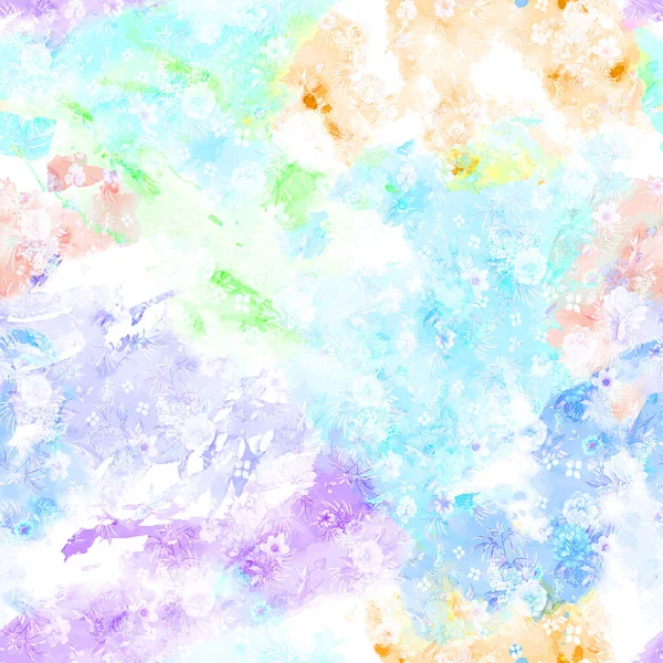 Aquarel Geschilderde Achtergrond Abstracte Illustratie Wallpaper Penseel Gestreeld Schilderen Illustratie — Stockfoto