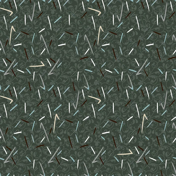 Tekstylny Materiał Druk Bezszwowy Kwiat Wzory Geometryczne Płótno Krawat Farbowanie — Zdjęcie stockowe