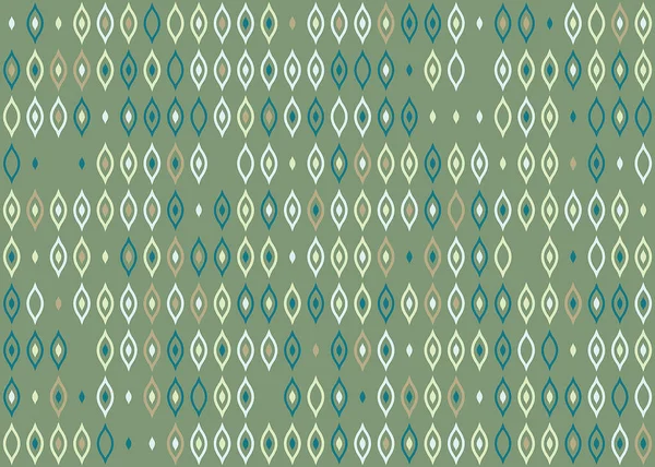 Tekstilstof Print Sømløse Blomstermønstre Geometriske Linned Binde Farvestof Skyer Effekter - Stock-foto