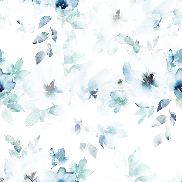 Textile Fabric Print Seamless Flower Patterns Geometrical Linen Tie Dye — Stock Photo, Image