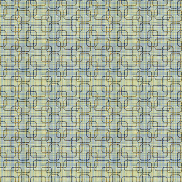 Geometrisch Meerkleurig Naadloos Patroon Met Bloemen Vectorillustratie Textielprint Textiel Behang — Stockfoto
