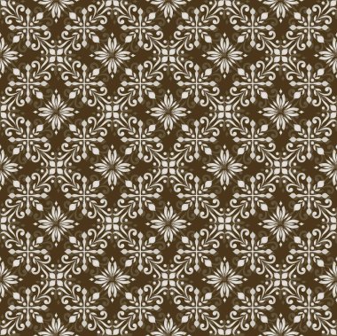 Jacquard yaprağı deseni, kusursuz tekstil desenleri.