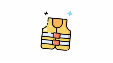 Sarı can yeleği animasyon videosu