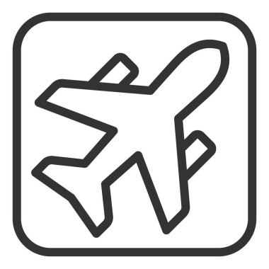 Steering wheel of a ship - web icon, illustration on a white background, outline style