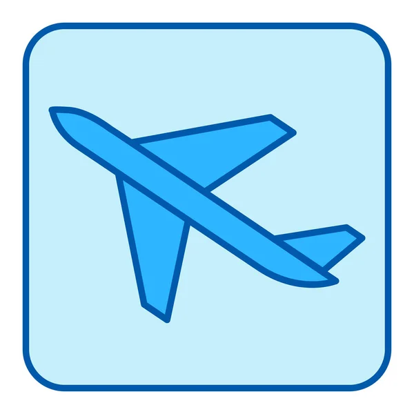 Αεροπορική Αλληλογραφία Παράδοση Δεμάτων Αεροπορικώς Εικονίδιο Εικονογράφηση Λευκό Φόντο Παρόμοιο — Διανυσματικό Αρχείο