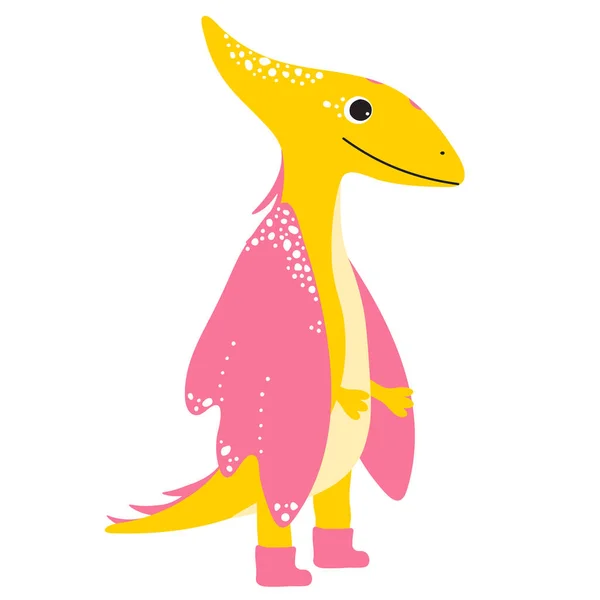 Cute dinosaur, baby shower greeting card. For Print kids bedding, fabric, wallpaper, wrapping paper, textile, t-shirt print