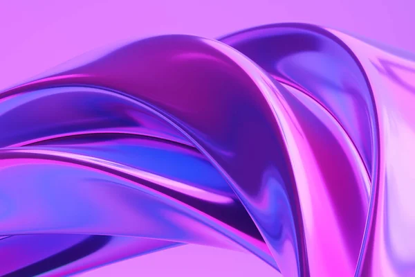 Holographic abstract background. 3d rendering.