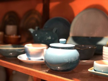 ceramic mug and bowl handcraft for kitchen stuff