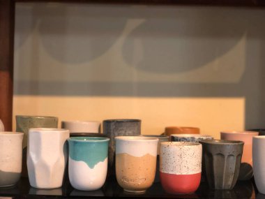 ceramic mug and bowl handcraft for kitchen stuff