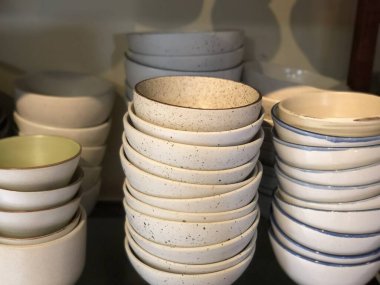 ceramic mug and bowl handcraft for kitchen stuff