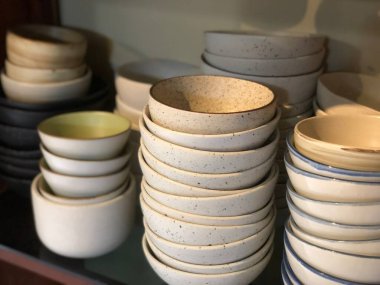ceramic mug and bowl handcraft for kitchen stuff