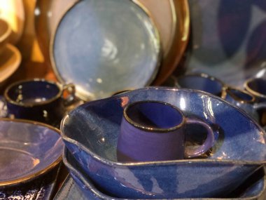 ceramic mug and bowl handcraft for kitchen stuff